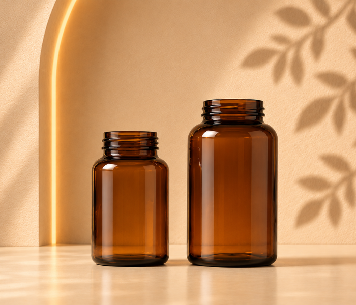 Cosmetics bottles manufactured by Terrapack Global